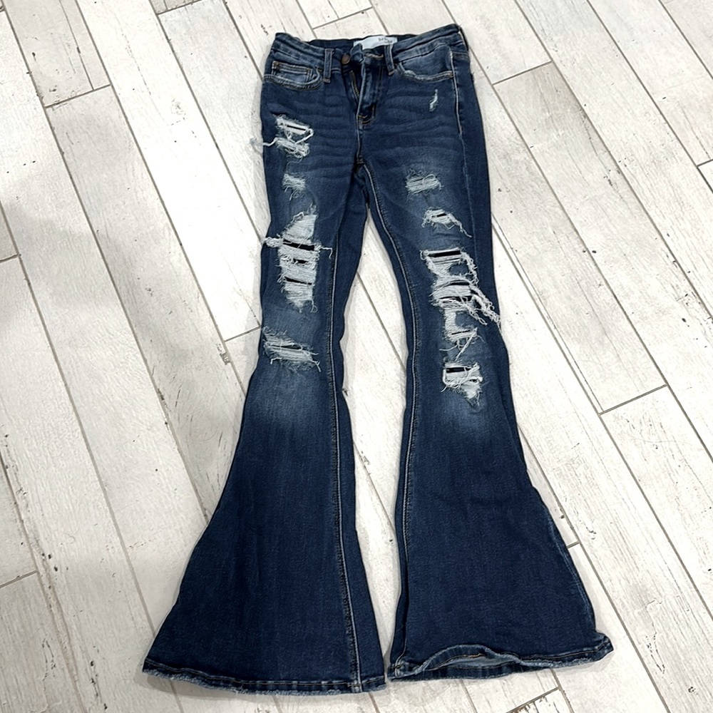 Kids bell bottom jeans